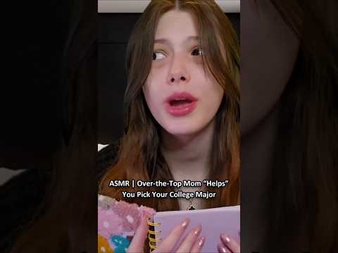 ASMR | Over-the-Top Mom “Helps” You Pick Your College Major.. ─♡─ #asmr #asmrroleplay #comedyasmr
