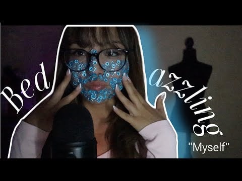 ASMR- Bedazzling my face