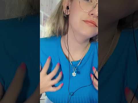 ASMR - Gatilhos pra fazer você relaxar 🍃🌬️ #shorts