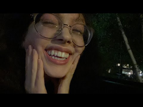 Random ASMR at midnight (lofi) (hand movements, personal attention, and mouth sounds)