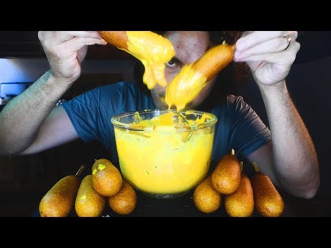 ASMR CHEESY CORN DOGS Mukbang *NO TALKING Eating Sounds * | Nomnomsammieboy