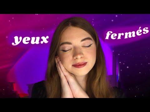 - ASMR - SUIS MES INSTRUCTIONS LES YEUX FERMÉS 😴