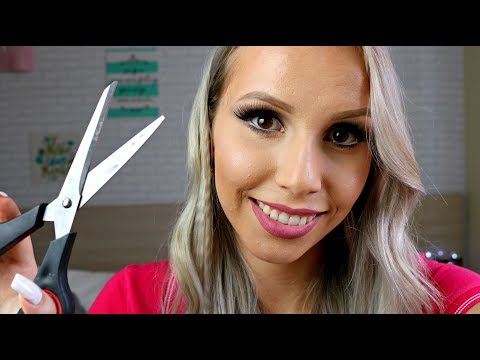 ASMR ROLEPLAY CABELEIREIRA Bruna ASMR