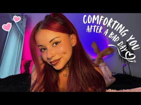 ASMR Having a bad day? Let me comfort you❤️‍🩹(Extreme personal attention,Soft spoken,Close up)