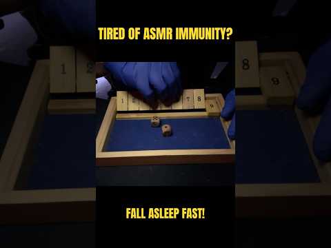 shut the box asmr 😴💤 | tingles for people with asmr immunity #asmr #asmrshorts #asmrsounds