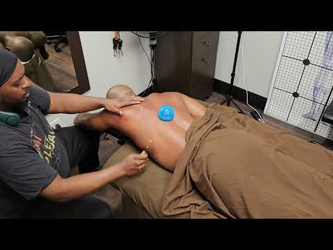 Personal Trainer's Shoulder Sports Massage (No Music)