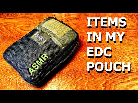 What's In My MAXPEDITION EDC Pouch - ASMR