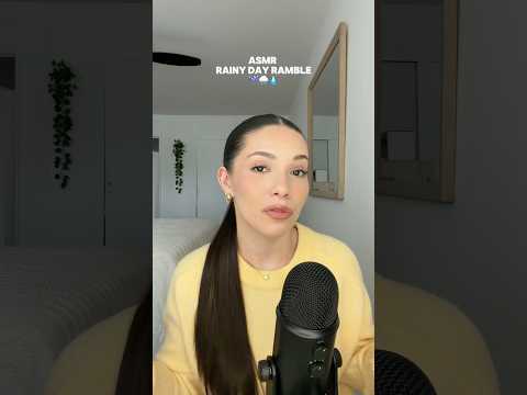 ASMR RAINY DAY WHISPER RAMBLE #asmr #whispering #ramble