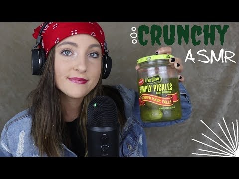 Eating Pickles & Chips ASMR