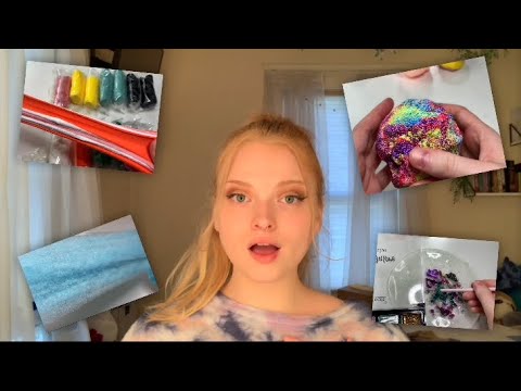 ASMR~ASSORTED SLIME TRIGGERS (UP CLOSE-SUPER TINGLY)