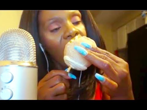  Candy Apples ASMR Eating Sounds  Compilation 2017 | Caramel