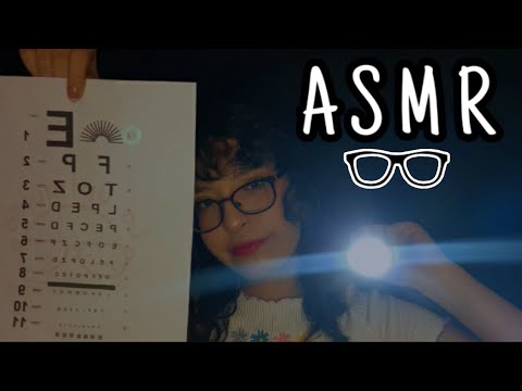 ASMR RÁPIDO Y AGRESIVO EXAMEN DE LA VISTA