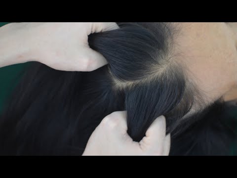 ASMR Head Scratching Massage, Hair Pulling, Hair Tingles For Reduce Stress, Headache