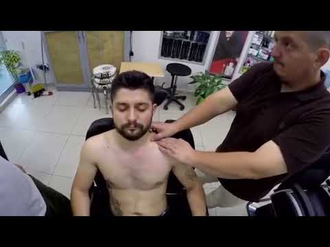 ASMR TURKİSH BARBER HEAD NECK BACK AMR EAR FACE MASSAGE