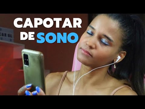 ASMR PARA VOCE CAPOTAR DE SONO (sons de mastigacao)