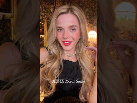 #asmr Teaching You 1920s Slang 🖤🕯️ #slang #vintage #asmrsounds #asmrvideo #roaring20s