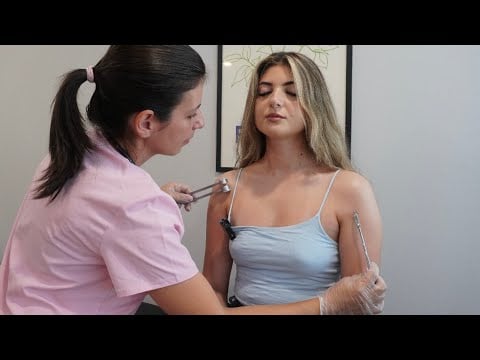ASMR Cranial Nerve Exam + Back & Scalp Check | Sensory Tests, Real Person Soft Spoken Role Play