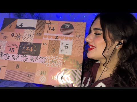 ASMR ABRIENDO EL ULTIMO CALENDARIO DE ADVIENTO 🎄🥺 ¿el mejor?