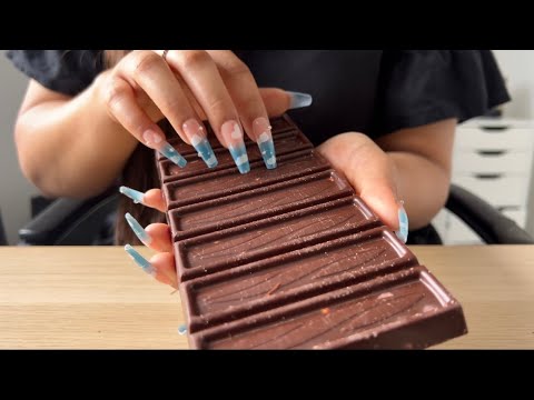 [ASMR] Tapping & Scratching Chocolate Bar 🍫