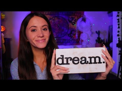 ASMR / The Dream Clinic (tingly triggers for good dreams)