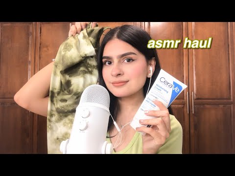 ASMR un haul de mis compras recientes .˚₊🍈