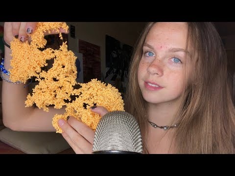 ASMR Crunchy Floam in Your Ears