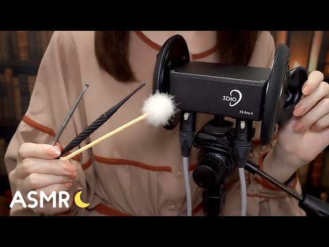 [ASMR] 11月版 囁き声で耳かき雑談#8 / Ear Cleaning