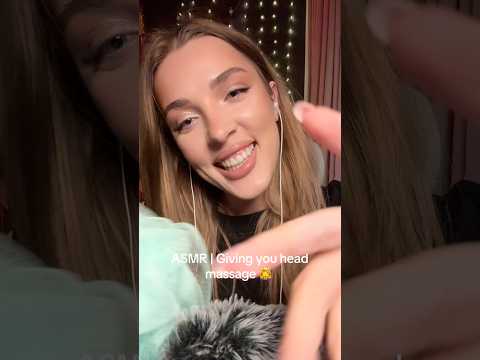 Giving you head massage until you fall asleep 😴 💆‍♀️#asmr #headmassage #relax #texas #london