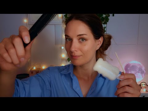 ASMR | Tingly Scalp Treatment For Sleep (Soft Spoken | Whispering)