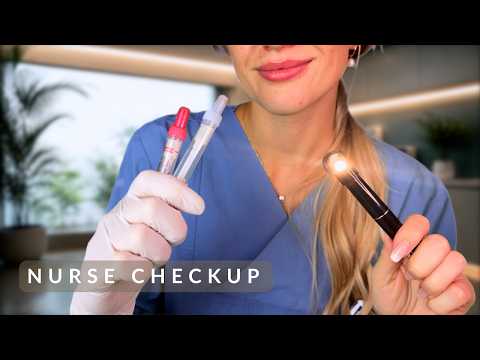 ASMR | Medical RP Nurse Checkup & Personal Attention - Comforting you