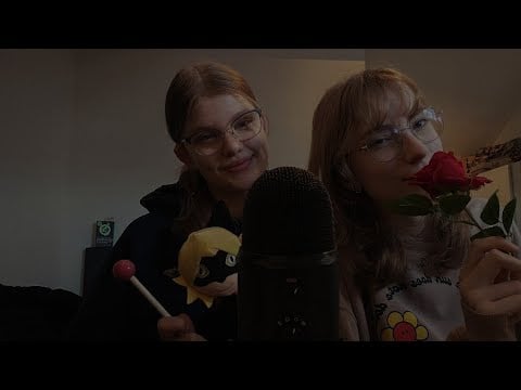 ASMR With My Sister (First Time) ✨️ Random Triggers | English / Dutch