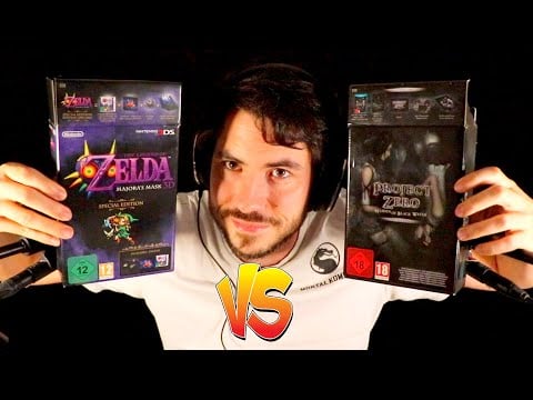 ASMR DUEL - Collector Zelda Majora Mask VS Collector Project Zero