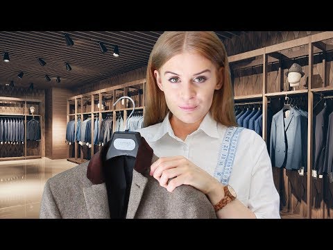 ASMR Rude English gentlemen’s suit fitting roleplay