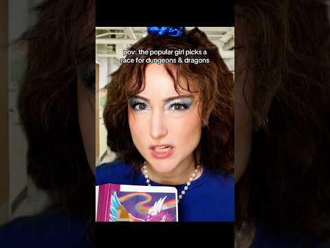 pov: the popular girl picks her race for dungeons & dragons #asmr