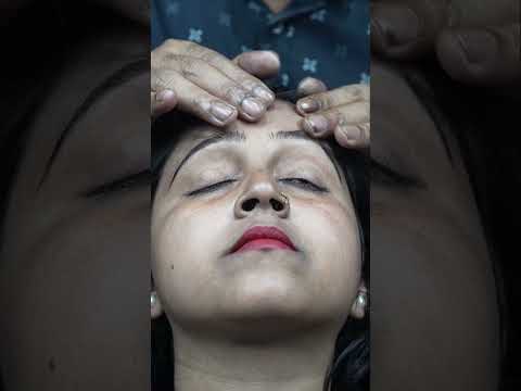 Indulge in Bliss: ASMR Forehead Tapping, Ear Massage, and Whispered Tranquility #shorts