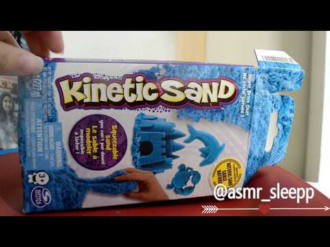 ASMR MASSINHA CINÉTICA • Kinect Sand  • sons com a boca