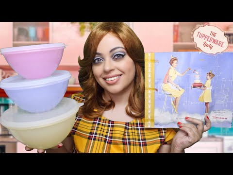 ASMR| 1960s TUPPERWARE PARTY (Demonstration, Catalog Flipping, Consultation) SOUTHERN ACCENT