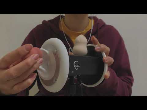 [ASMR] (No Talking) Copying Celebrities' ASMR #1_ Kang Daniel_Makeup Sponge Sound | 강다니엘 ASMR 따라하기