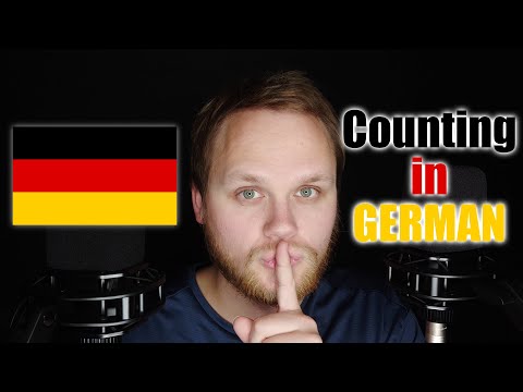 ASMR Counting to 100 and back in German (Deutsch) language.