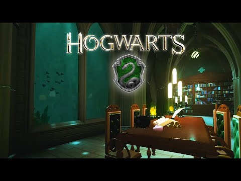 Slytherin Common Room ◈ 3D Hogwarts Virtual House Tour ◈ Dreams PS4 [NO TALKING]