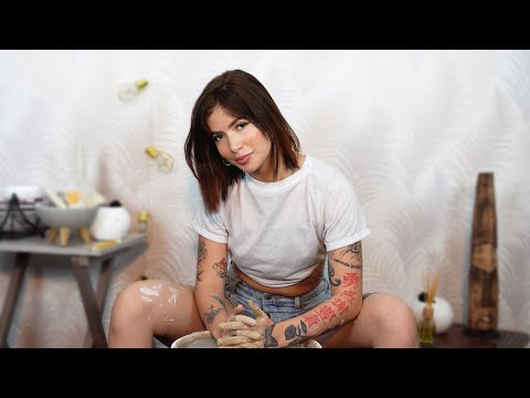 Help Hanna🦋 to finish her pottery... ASMR