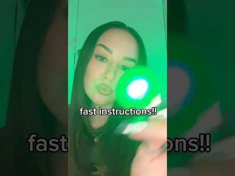 Can you keep up? 💋 #fastasmr #fastandaggressiveasmr #asmr #asmrsounds #fyp #lighttriggers #tingles