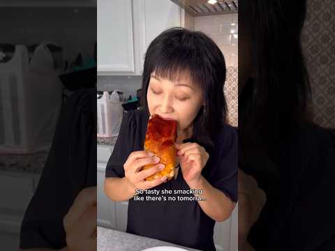 I CAUGHT MY ASIAN MOM MAKING GRILLED CHEESE BURRITOS AT MIDNIGHT... #shorts #viral #mukbang