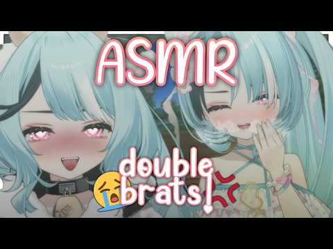 ASMR 💢Double Dose of Brat! 😭 Layered Licka 💗