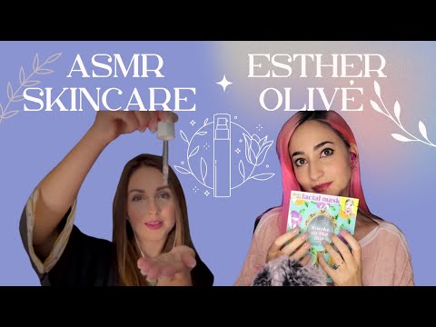 ASMR con @EstherOlive 🤍 SkinCare te preparamos y cuidamos para el comienzo del 2023! 🧖🏼‍♀️