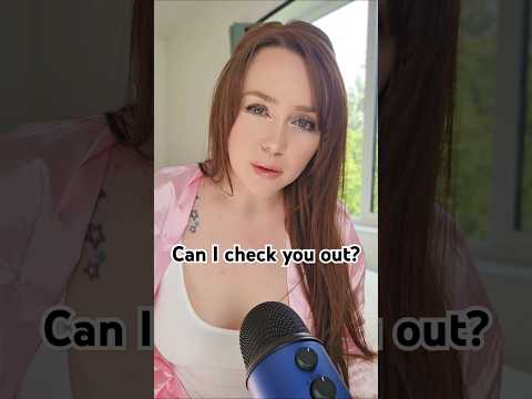 you're so handsome I can't control myself #asmr #asmrwhisper