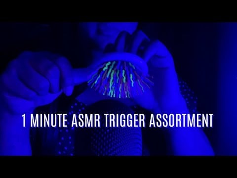 1 Minute ASMR Trigger Assortment (No Talking)