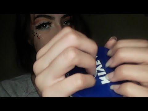 *Asmr* tirando sua maquiagem do carnaval (sons de boca+toque na tela)