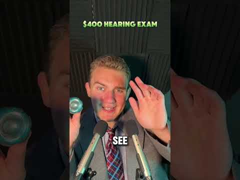 Asmr $4 vs $400 Hearing exam