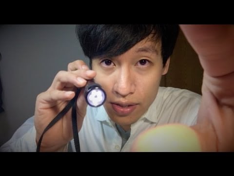 [ASMR 日本語 台湾人] 脳神経の検査role play